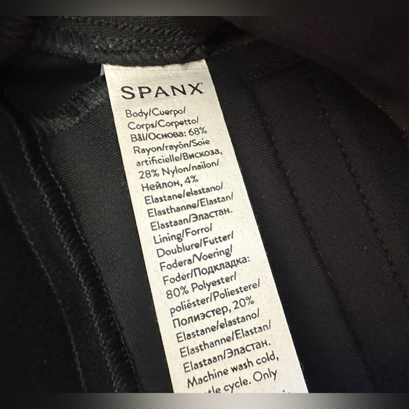 NWTs SPANX Size Small Petite Slim Straight Pants - Picture 4 of 7